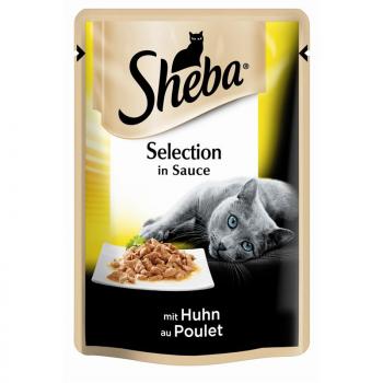 ARDEBO.de Sheba Portionsbeutel Cuisine mit Huhn in Sauce 85g