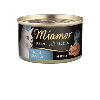 ARDEBO.de Miamor Dose Feine Filets Heller Thunfisch & Shrimps 100 g