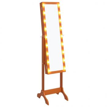 Standspiegel mit LED 34x37x146 cm