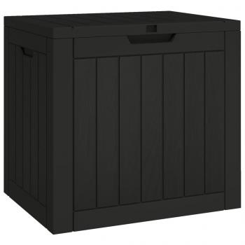 Gartenbox Schwarz 55,5x43x53 cm Polypropylen