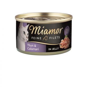 ARDEBO.de Miamor Dose Feine Filets Thunfisch & Calamaris 100 g