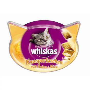 ARDEBO.de Whiskas Snack Knuspertaschen Huhn & Käse 60g