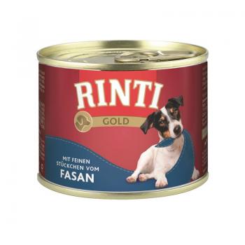 ARDEBO.de Rinti Dose Gold mit Fasan 185 g