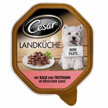 ARDEBO.de Cesar Schale Landküche mit Kalb & Truthahn in köstlicher Sauce 150g