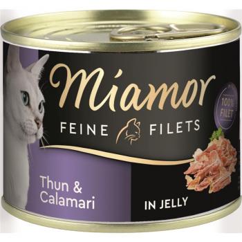 ARDEBO.de Miamor Dose Feine Filets Thunfisch & Calamari 185 g 