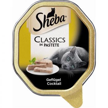 ARDEBO.de Sheba Schale Classics Geflügel Cocktail 85g