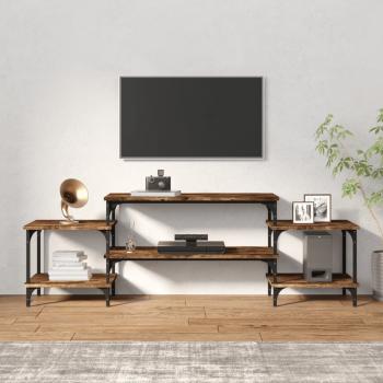 TV-Schrank Räuchereiche 157x35x52 cm Holzwerkstoff