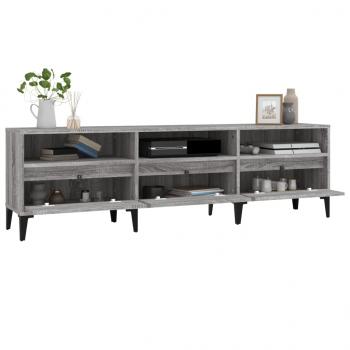 TV-Schrank Grau Sonoma 150x30x44,5 cm Holzwerkstoff