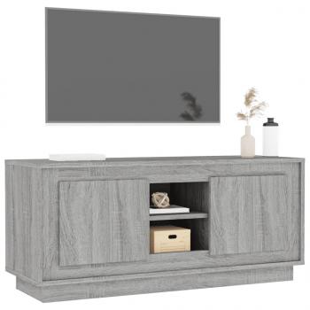 TV-Schrank Grau Sonoma 102x35x45 cm Holzwerkstoff