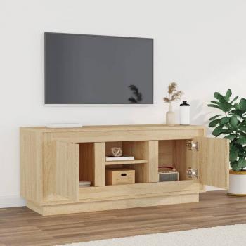 TV-Schrank Sonoma-Eiche 102x35x45 cm Holzwerkstoff