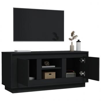 TV-Schrank Schwarz 102x35x45 cm Holzwerkstoff