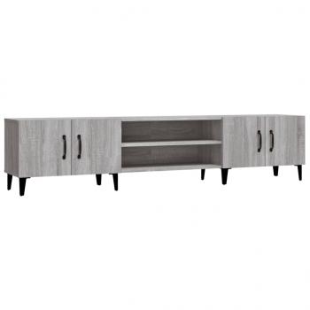 TV-Schrank Grau Sonoma 180x31,5x40 cm Holzwerkstoff