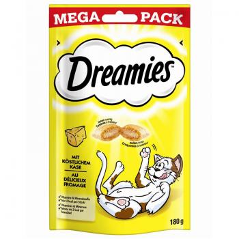 ARDEBO.de Dreamies Cat Snack mit Käse 180g Mega Pack