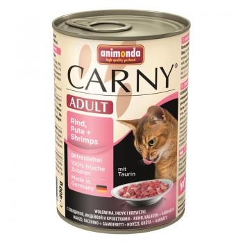 ARDEBO.de Animonda Cat Carny Adult Rind, Pute & Shrimps 400g