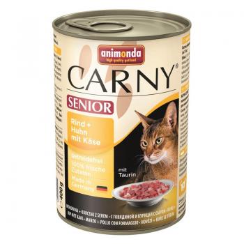 ARDEBO.de Animonda Cat Carny Senior Rind & Huhn mit Käse 400g