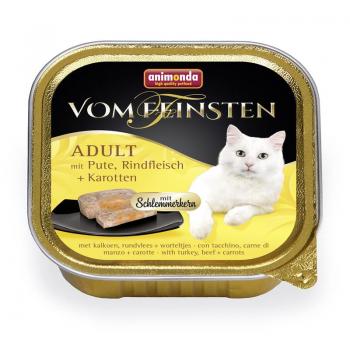 ARDEBO.de Animonda vom Feinsten mit Schlemmerkern mit Pute, Rindfleisch & Karotten 100g