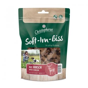 ARDEBO.de Christopherus Snacks Soft-Im-Biss mit Hirsch 125 g