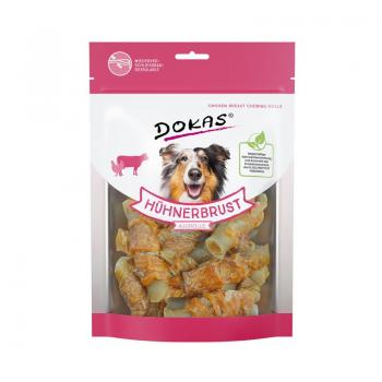 ARDEBO.de Dokas Dog Hühnerbrust Kaurolle 250 g