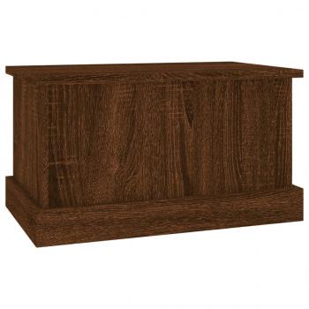 Truhe Braun Eiche-Optik 50x30x28 cm Holzwerkstoff