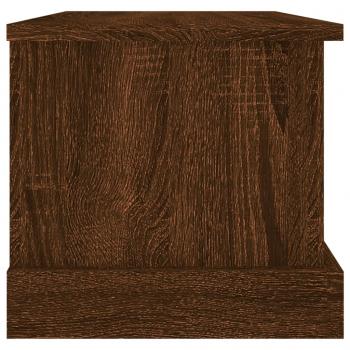 Truhe Braun Eiche-Optik 50x30x28 cm Holzwerkstoff