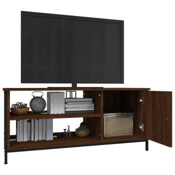 TV-Schrank Braun Eichen-Optik 100x40x45 cm Holzwerkstoff