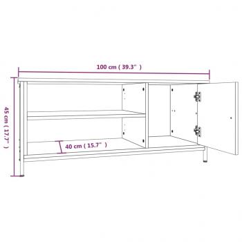 TV-Schrank Sonoma-Eiche 100x40x45 cm Holzwerkstoff