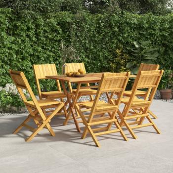 ARDEBO.de - Gartenstühle 6 Stk. Klappbar 47x61x90 cm Massivholz Teak