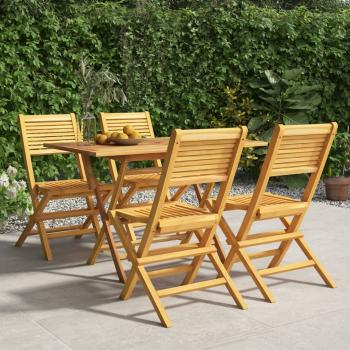 ARDEBO.de - 5-tlg. Garten-Essgruppe Massivholz Teak