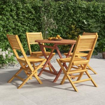 ARDEBO.de - 5-tlg. Garten-Essgruppe Massivholz Teak