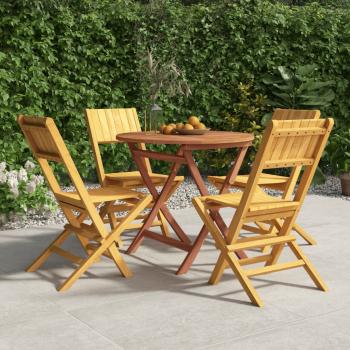 ARDEBO.de - 5-tlg. Garten-Essgruppe Massivholz Teak