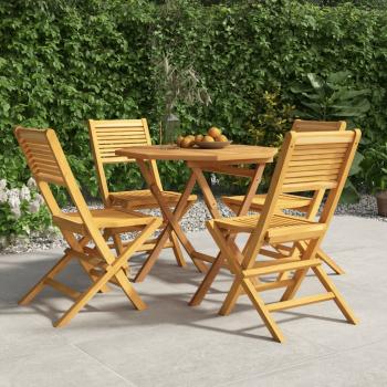 ARDEBO.de - 5-tlg. Garten-Essgruppe Massivholz Teak