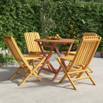 ARDEBO.de - 5-tlg. Garten-Essgruppe Massivholz Teak