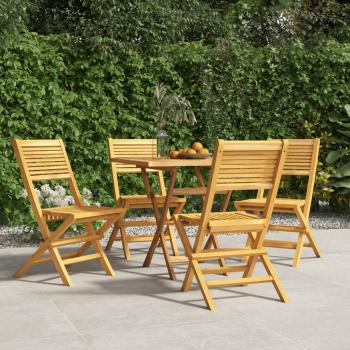 ARDEBO.de - Gartenstühle 4 Stk. Klappbar 47x62x90 cm Massivholz Teak