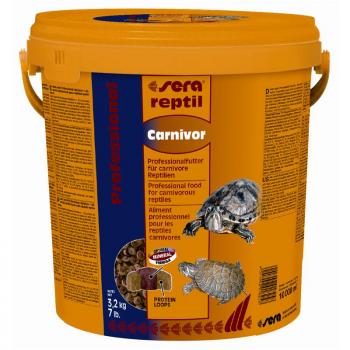 ARDEBO.de sera reptil Professional Carnivor Nature 10 Liter