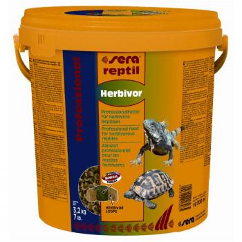 ARDEBO.de sera reptil Professional Herbivor Nature 10 Liter