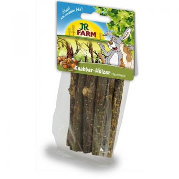 ARDEBO.de JR Farm Knabber-Hölzer Haselnuss 40g