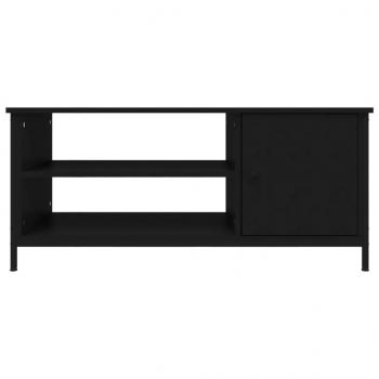 TV-Schrank Schwarz 100x40x45 cm Holzwerkstoff