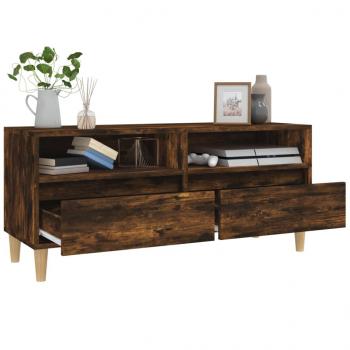 TV-Schrank Räuchereiche 100x34,5x44,5 cm Holzwerkstoff