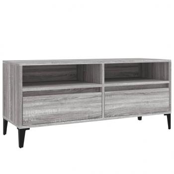 TV-Schrank Grau Sonoma 100x34,5x44,5 cm Holzwerkstoff