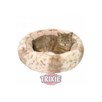 ARDEBO.de Trixie Kuschelbett Leika, beige weiß beige