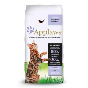 ARDEBO.de Applaws Cat Trockenfutter Hühnchen mit Ente 2 kg