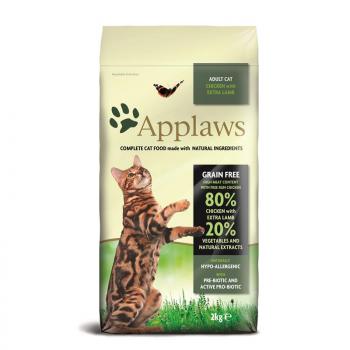 ARDEBO.de Applaws Cat Trockenfutter Hühnchen mit Lamm 2 kg