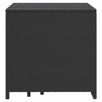 Satztische 3 Stk. Schwarz Poly Rattan