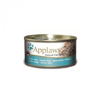 ARDEBO.de Applaws Cat Nassfutter Dose Kitten Thunfisch 70 g