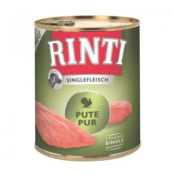 ARDEBO.de Rinti Dose Singlefleisch Exclusive Pute Pur 800 g