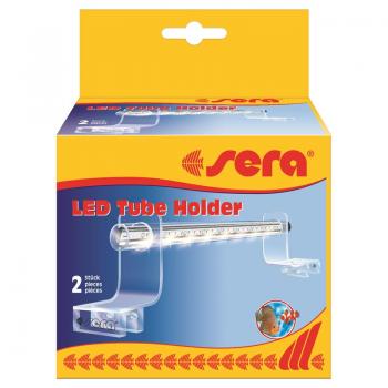 ARDEBO.de sera LED Tube Holder Clear (2 Stück)