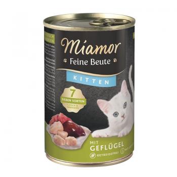 ARDEBO.de Miamor Dose Feine Beute Kitten Geflügel 400 g