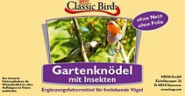 ARDEBO.de Classic Bird Gartenknödel mit Insekten 100 Stück ohne Netz & ohne Folie