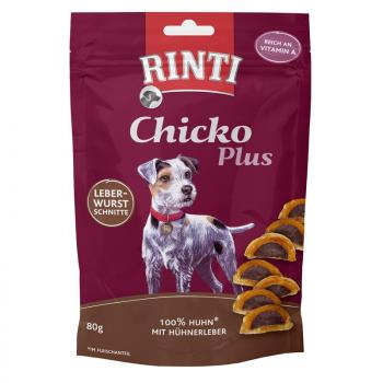 ARDEBO.de Rinti Chicko Plus Leberwurstschnitte 80 g