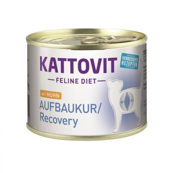 ARDEBO.de Kattovit Dose Feline Diet Aufbaukur/Recovery Huhn 185g